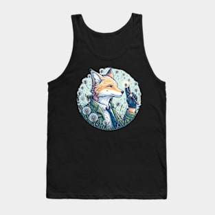 Fox Dandelion AI Tank Top